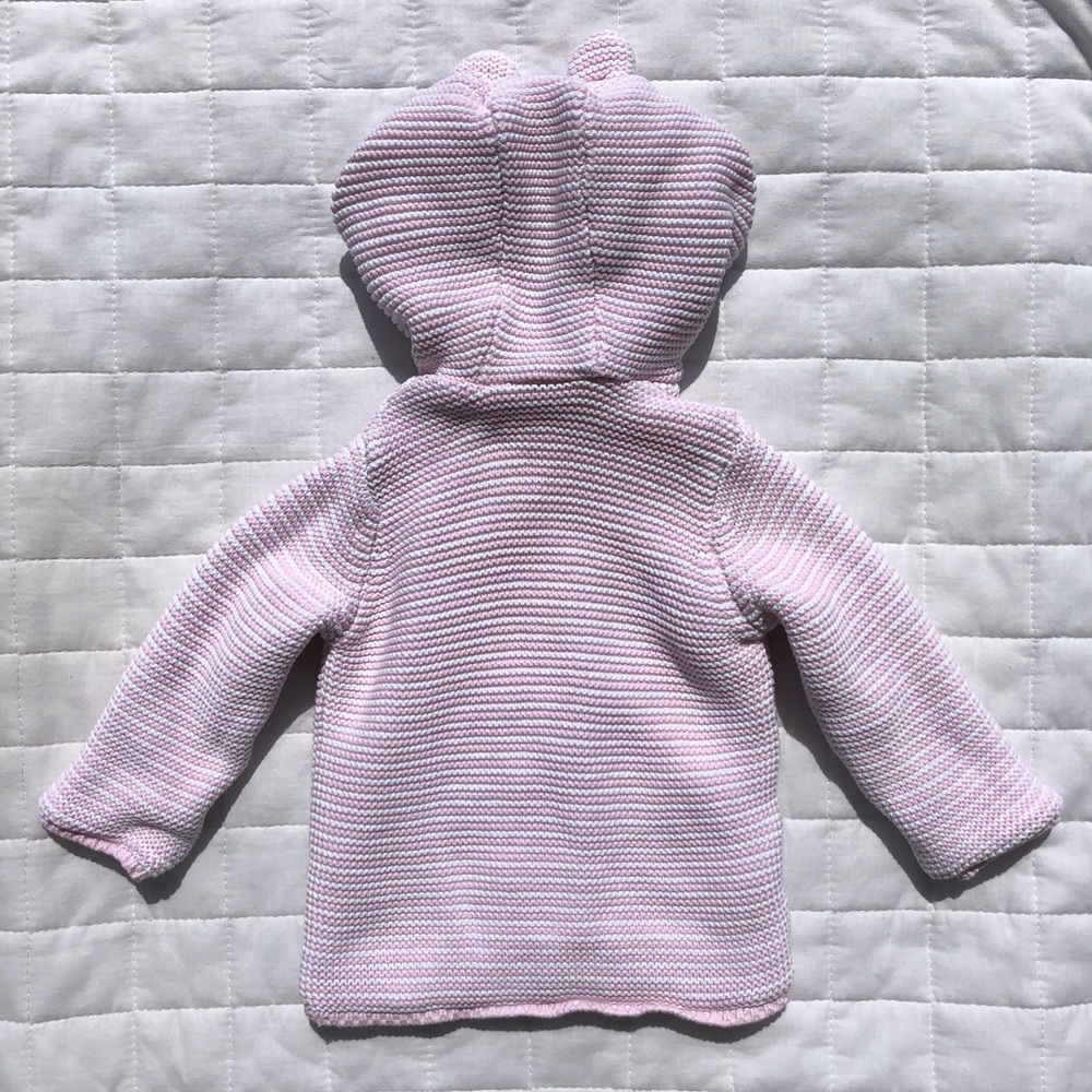 Striped Hooded Cardigan - Picture 2 of 7